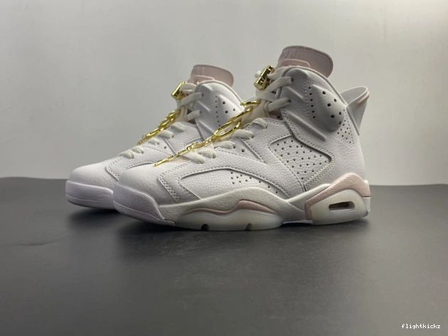 (W) Gold DH9696-100 6 Hoops Jordan Air Retro 0815